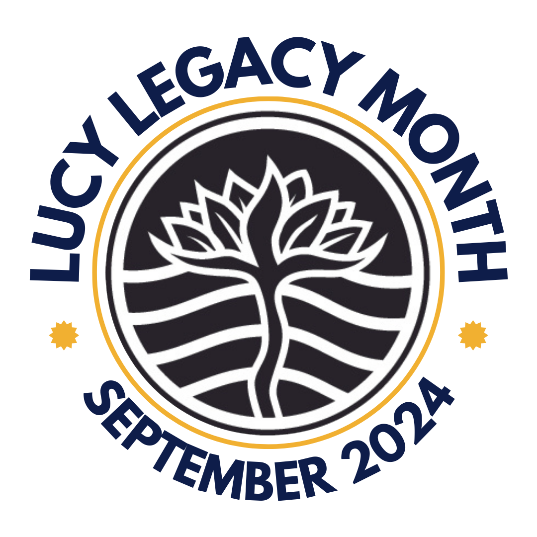 Lucy legacy month logo