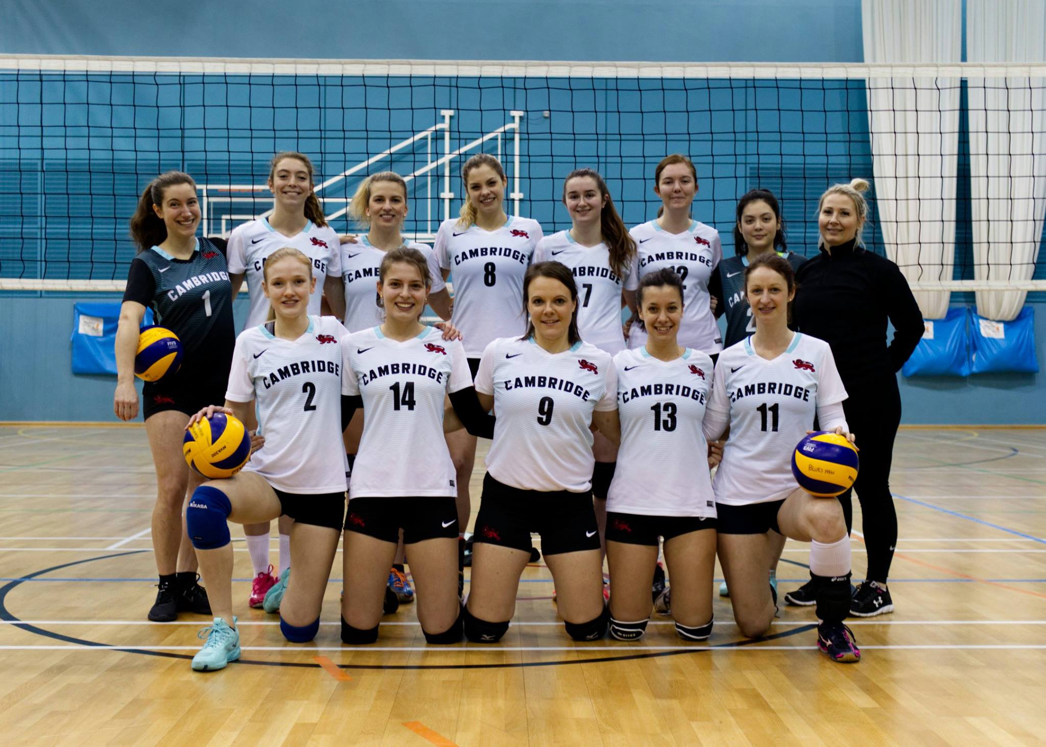 Volleyball Blues Team Picture