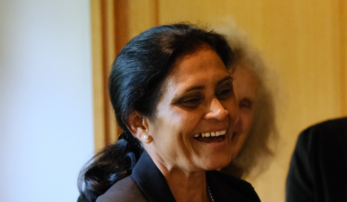 Professor Nirmala Rao OBE is inducted as an Honorary Fellow of Lucy Cavendish College
